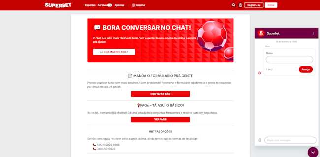 Roda da sorte betano