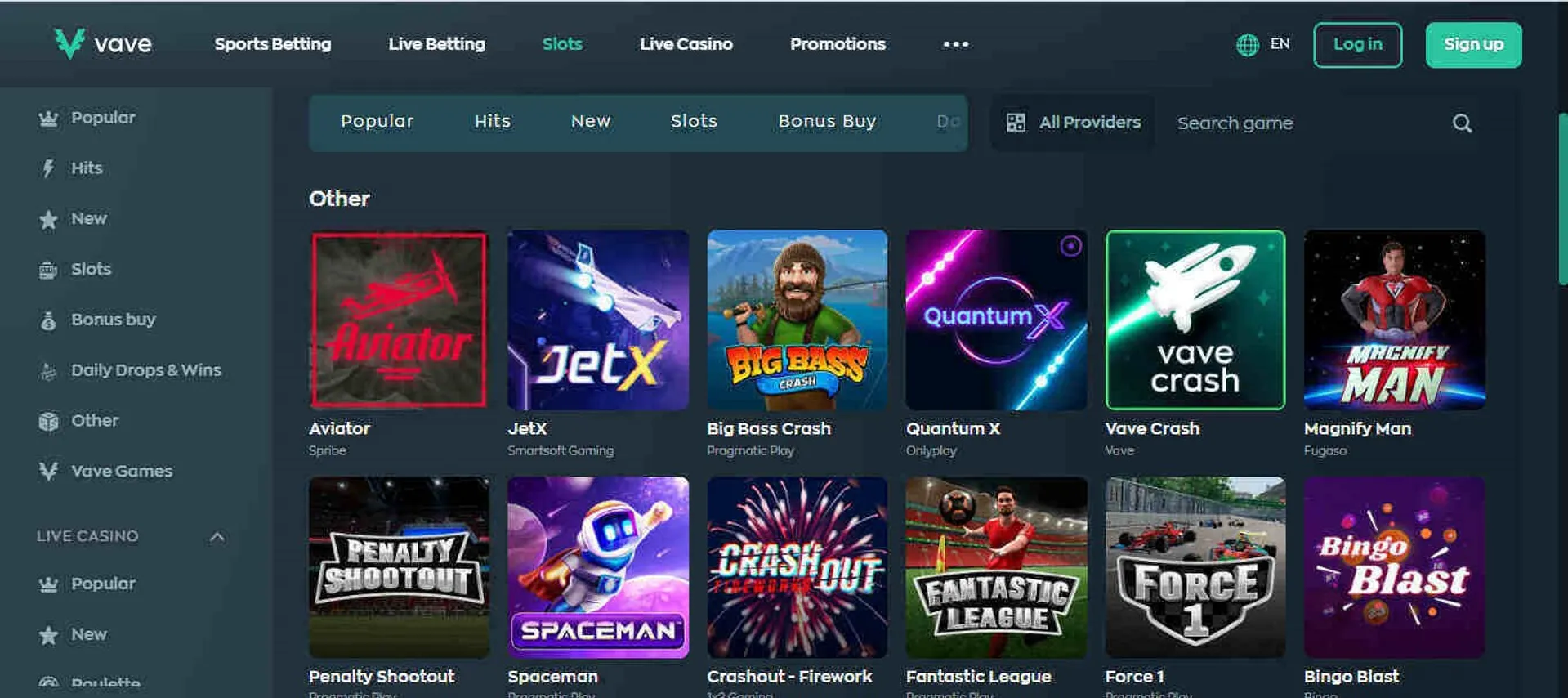 vbet games